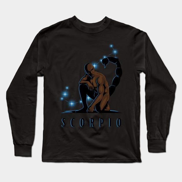 Scorpio Long Sleeve T-Shirt by Maini